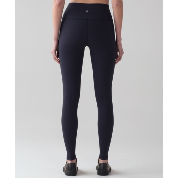lululemon athletica Pants - Lulu Wunder Under High Rise Tight Midnight Navy 10